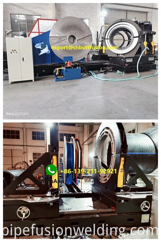 Máquina de termofusão para fabricação de acessórios de HDPE 2500mm